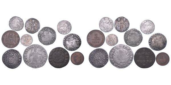 VENEZIA. Lotto di undici monete.