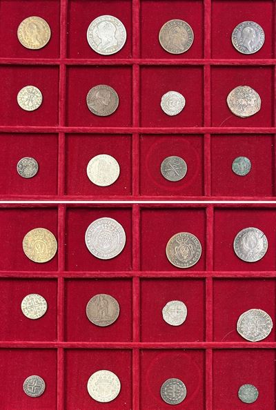 Lotto di dodici monete italiane, XV-XVIII secolo