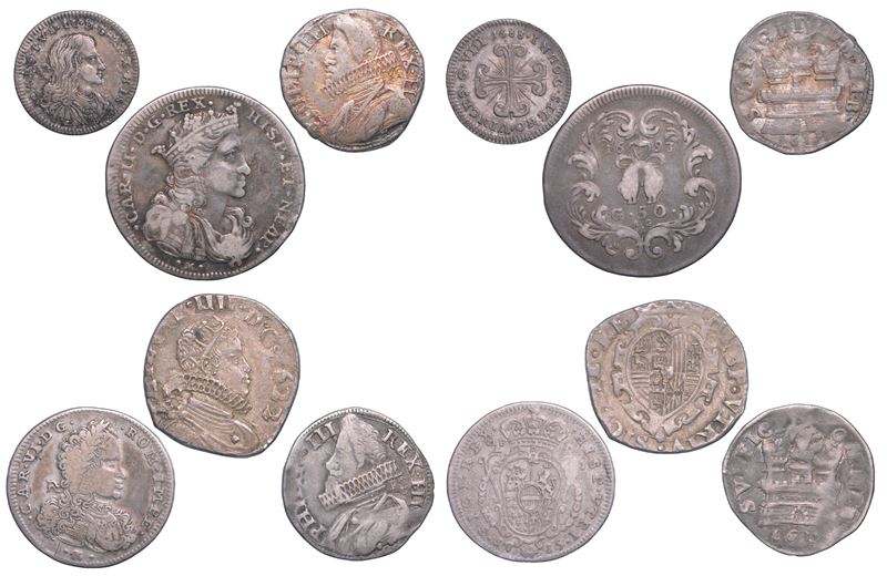 NAPOLI. Lotto di sei monete.  - Asta Numismatica - Cambi Casa d'Aste