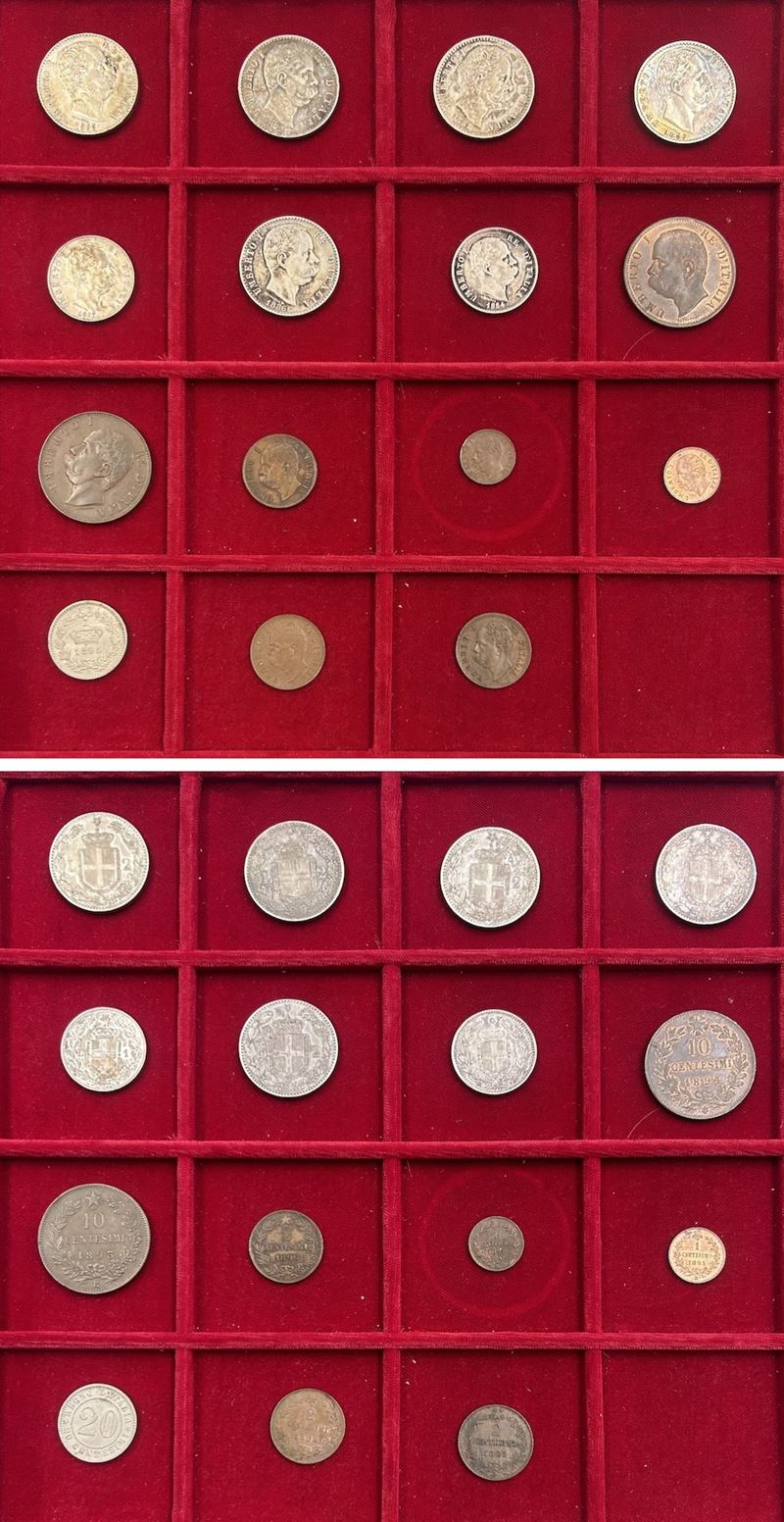 REGNO D'ITALIA. UMBERTO I DI SAVOIA, 1878-1900. Lotto di quindici monete.  - Asta Numismatica - Cambi Casa d'Aste