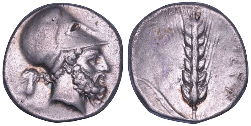 LUCANIA - METAPONTO. Nomos, 340-330 a.C.