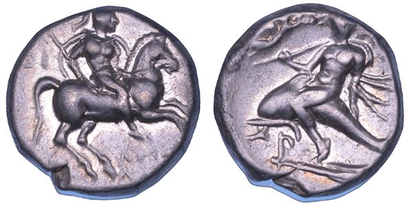CALABRIA - TARANTO. Nomos, 272-240 a.C.