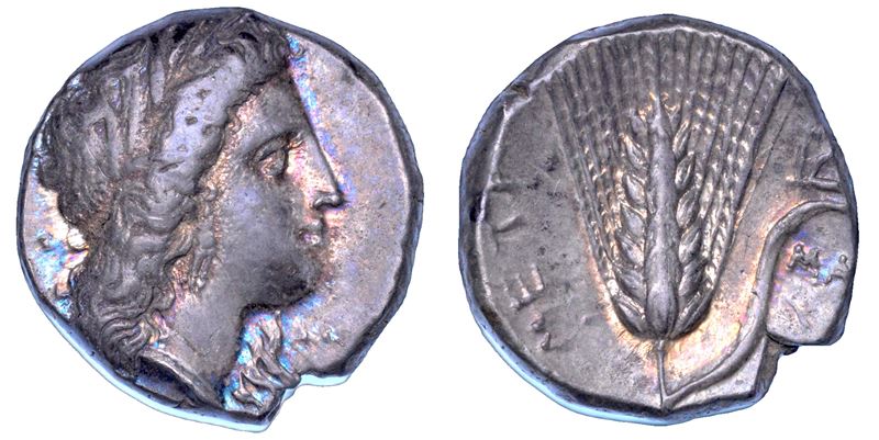 LUCANIA - METAPONTO. Nomos, 330-290 a.C.