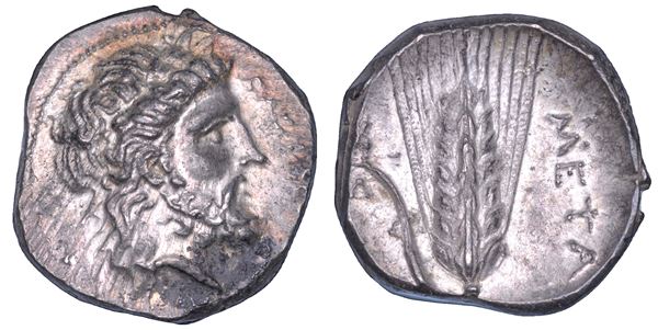 LUCANIA - METAPONTO. Nomos, 340-330 a.C.