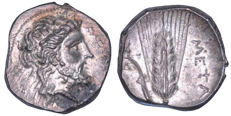 LUCANIA - METAPONTO. Nomos, 340-330 a.C.