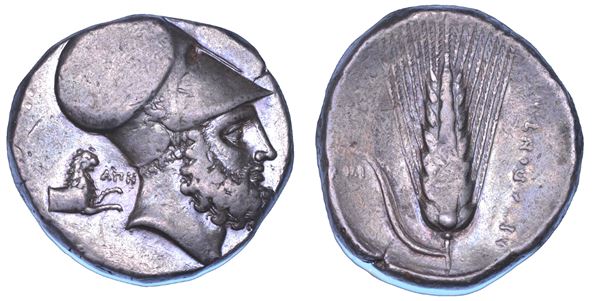 LUCANIA - METAPONTO. Dinomos, 340-300 a.C.