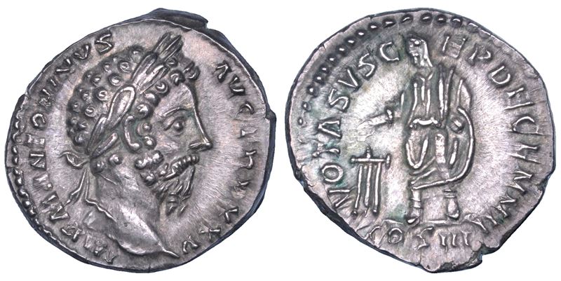 MARCO AURELIO, 161-180. Denario, 170-171. Roma.  - Auction Numismatics - Cambi Casa d'Aste
