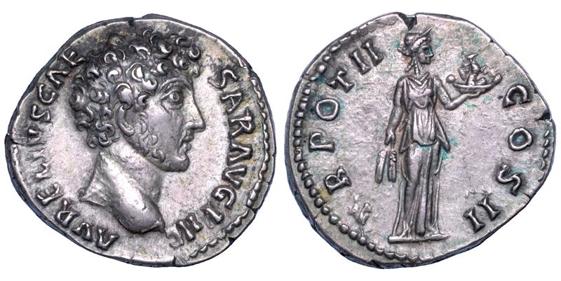 MARCO AURELIO (Cesare), 139-161. Denario, 148. Roma.  - Asta Numismatica - Cambi Casa d'Aste