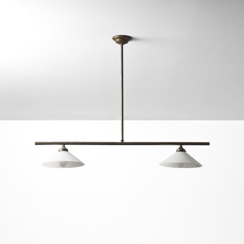 Lampada a sospensione  - Asta Arredi del XX secolo - Cambi Casa d'Aste
