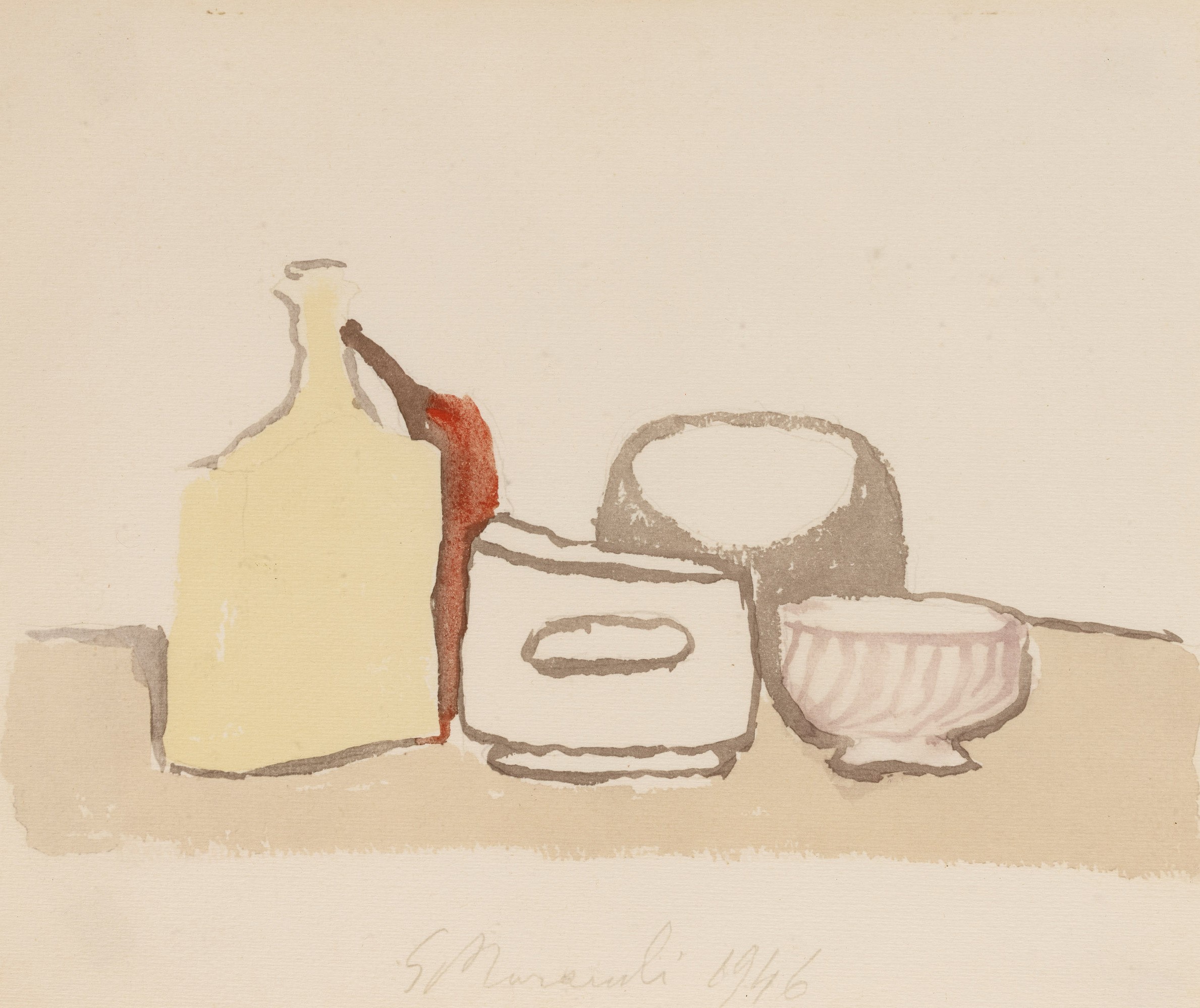 Giorgio Morandi - 50 Acquarelli - riproduzione offset