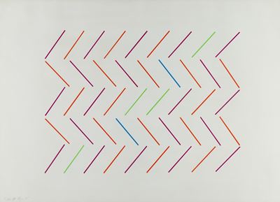 Senza titolo, litografia 1975