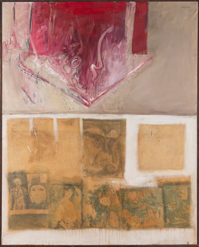 Definizione, olio su tela, 1964