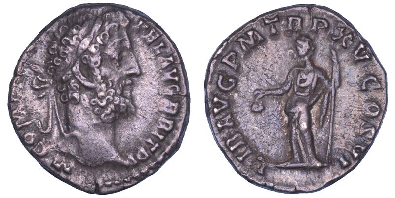 COMMODO, 177-192. Denario, Roma anni 180-192.  - Asta Numismatica - Cambi Casa d'Aste