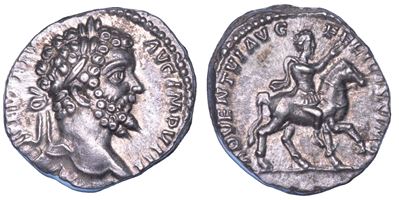 Settimio Severo, Denario, Roma, 196 d.C.