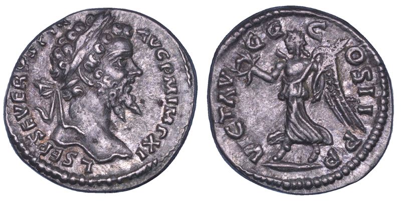SETTIMIO SEVERO, 193-211. Denario. Laodicea ad Mare, anno 198.  - Asta Numismatica - Cambi Casa d'Aste