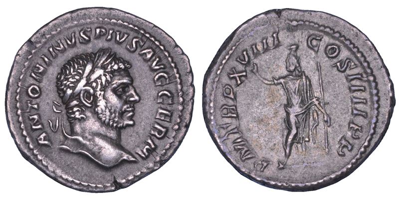 CARACALLA, 198-217. Denario. Roma, anno 215.  - Asta Numismatica - Cambi Casa d'Aste