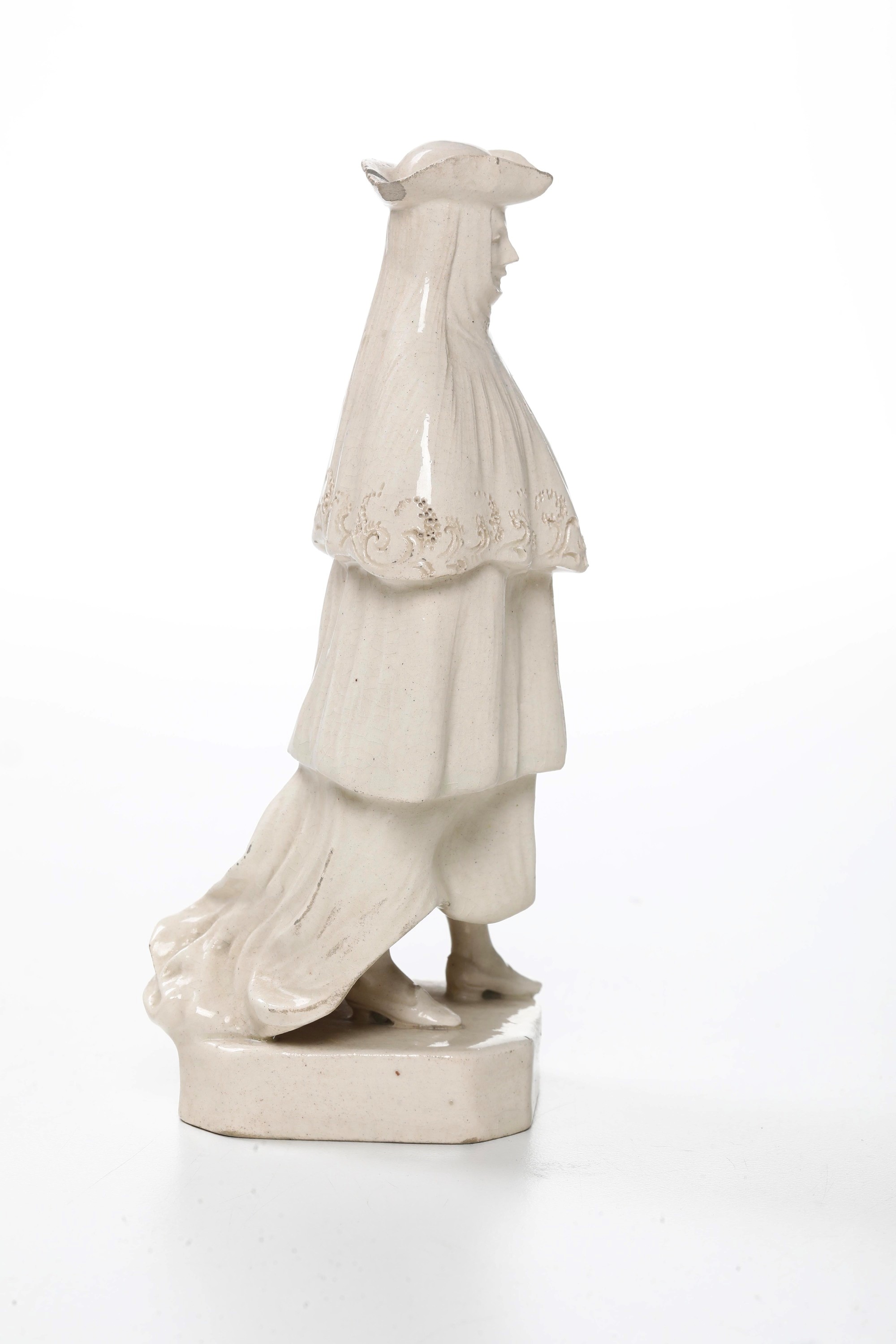 Figurina di maschera veneziana, terraglia (Veneto, probabilmente Nove), XIX secolo