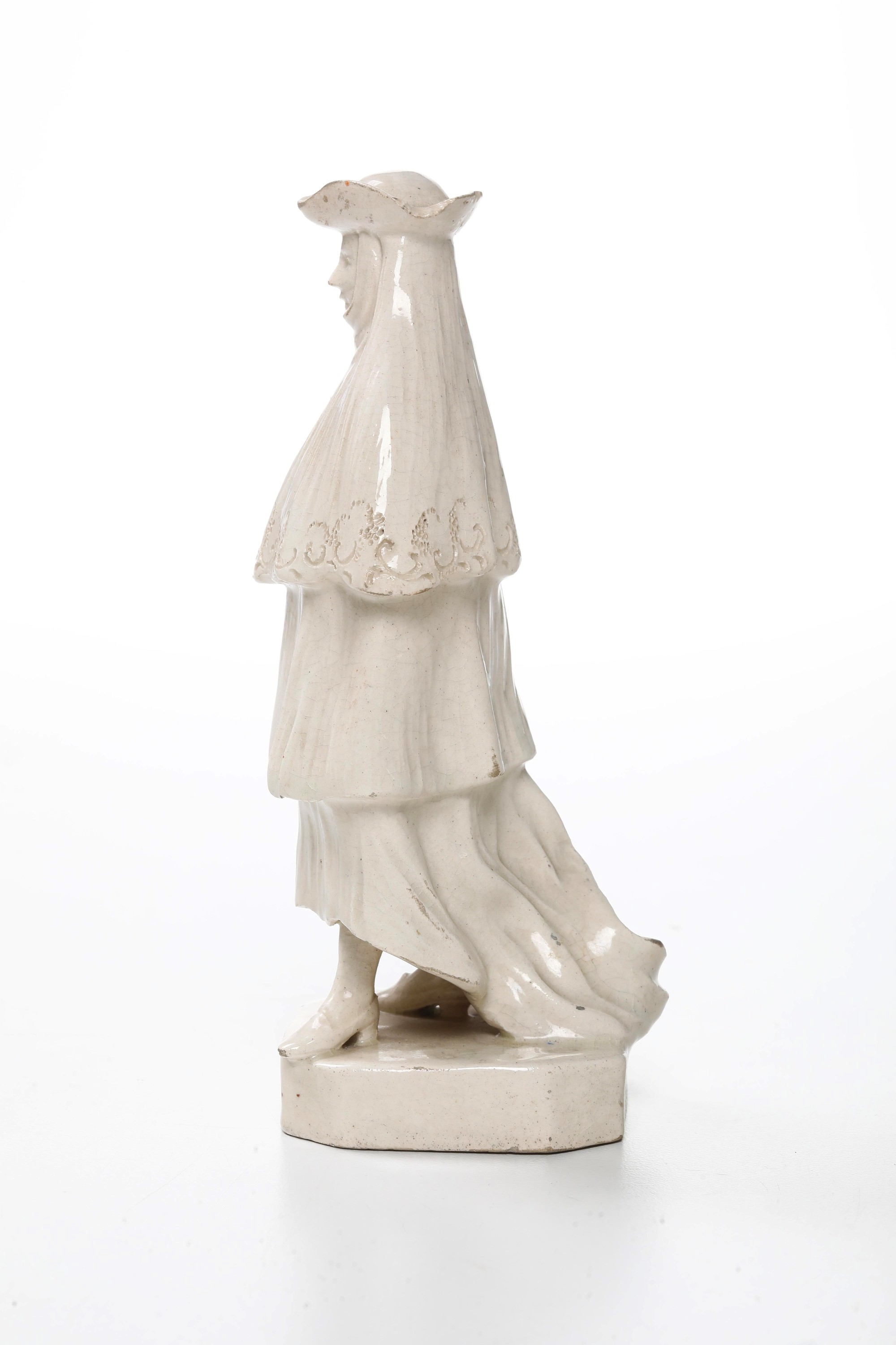 Figurina di maschera veneziana, terraglia (Veneto, probabilmente Nove), XIX secolo