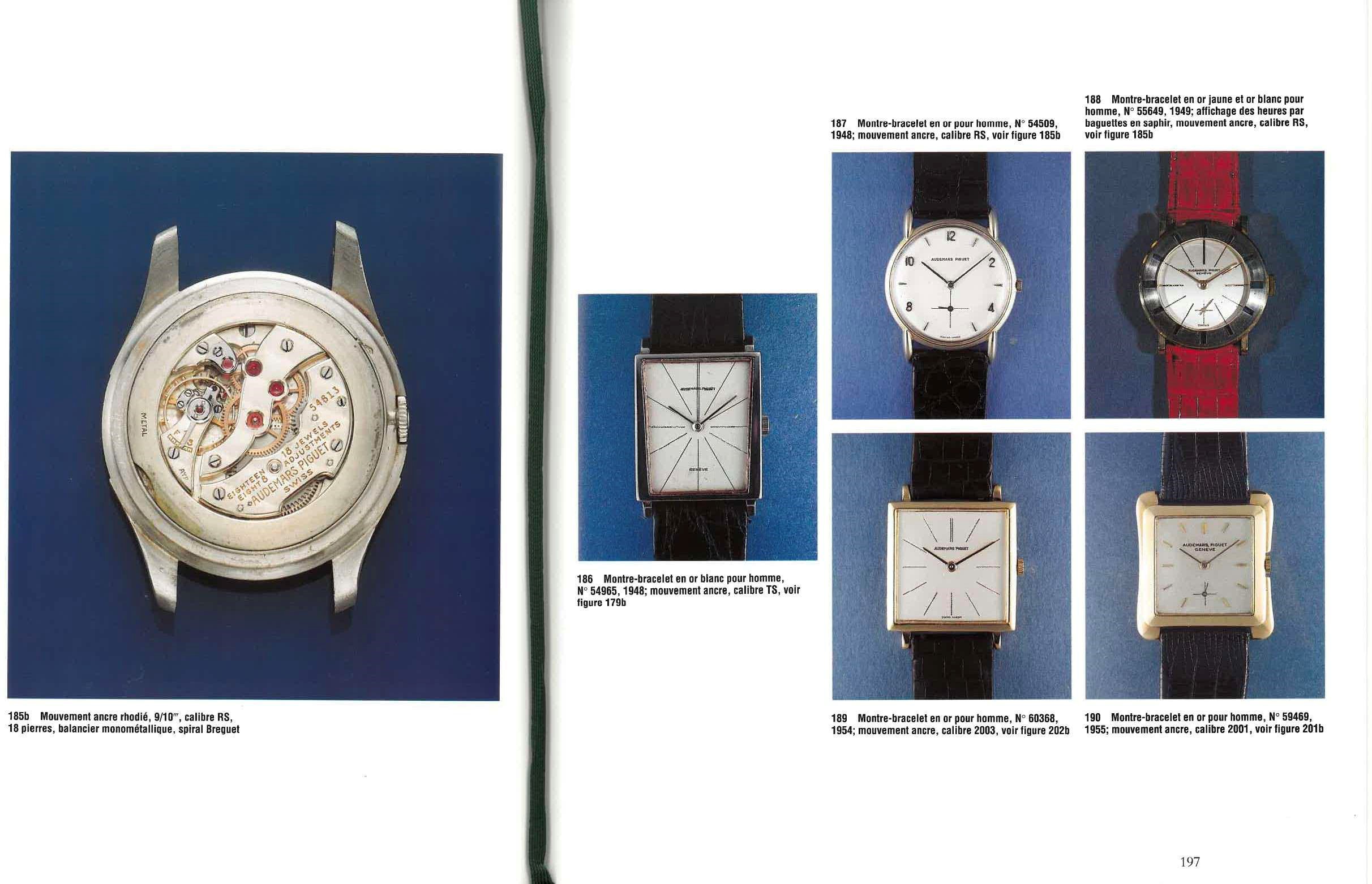 Audemars Piguet - Disco Volante in oro giallo e bianco 18k con zaffiri baguette, circa 1950