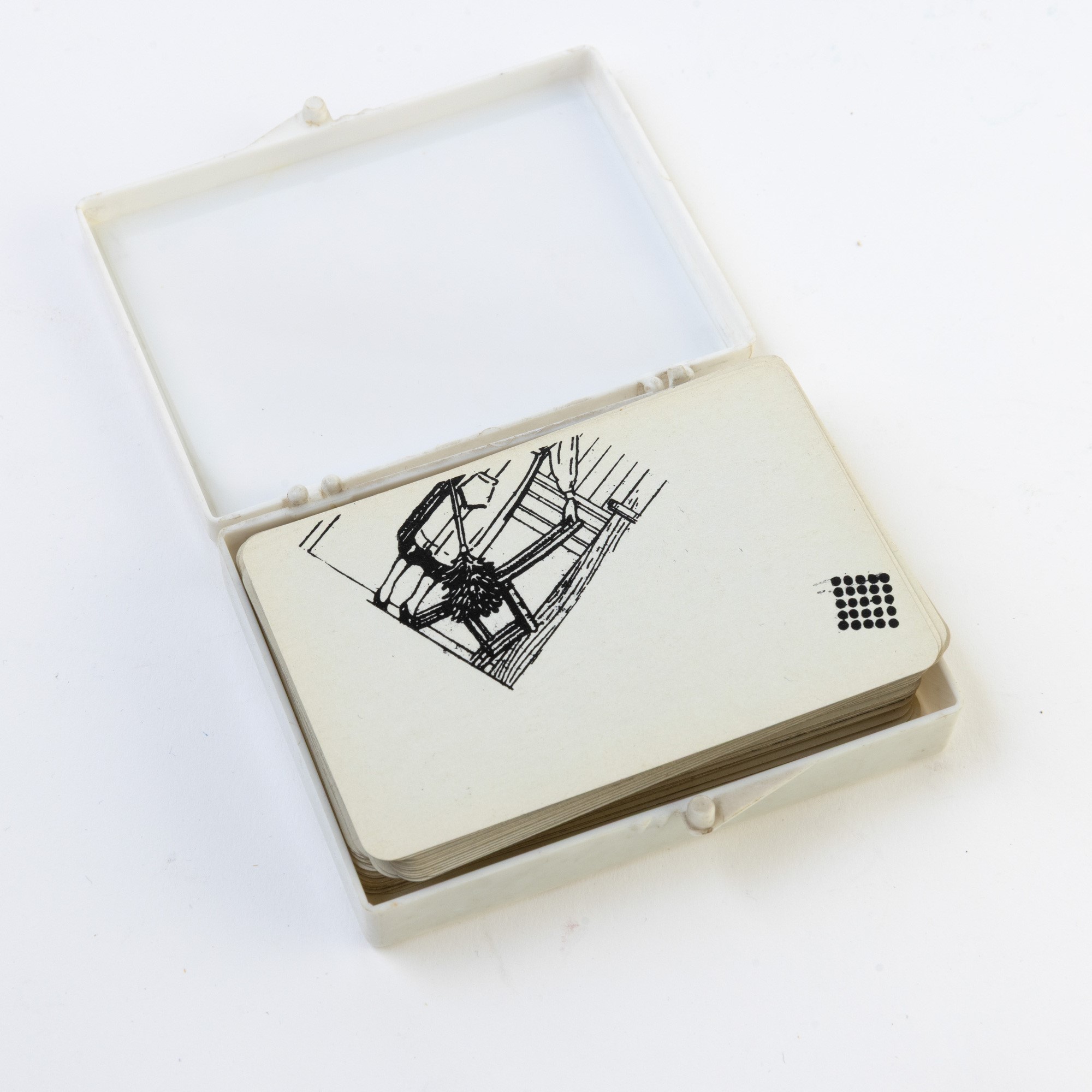 George Brecht - Deck - Gioco di carte composto da scatola e 64 carte
