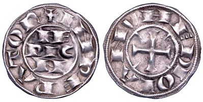 Milano, Grosso da 4 denari imperiali, Enrico Imperatore, XII-XIII secolo