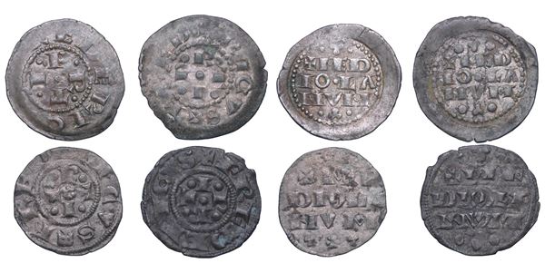 MILANO. Lotto di quattro monete.