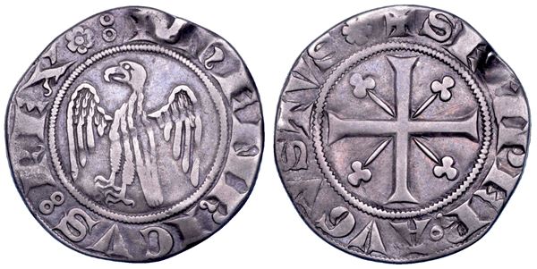 MILANO. ENRICO VII DI LUSSEMBURGO. Re d’Italia, 1310-1311 Grosso (emissioni con REX).
