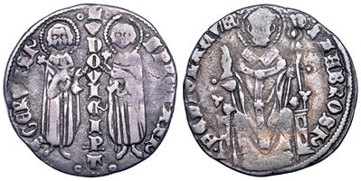 Ludovico il Bavaro, Grosso (IMPERATOR), Milano, 1328-1329