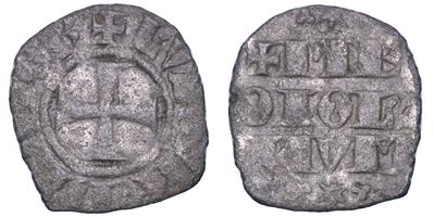LUDOVICO IL BAVARO, Denaro imperiale, 1328-1329