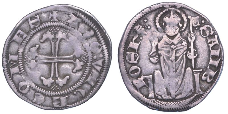 MILANO. AZZONE VISCONTI, 1329-1339. Soldo.  - Auction Numismatics - Cambi Casa d'Aste