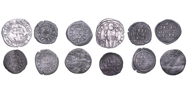 MILANO. Lotto di sei monete.