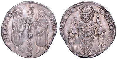 Giovanni Visconti, Grosso, Milano, 1349-1354