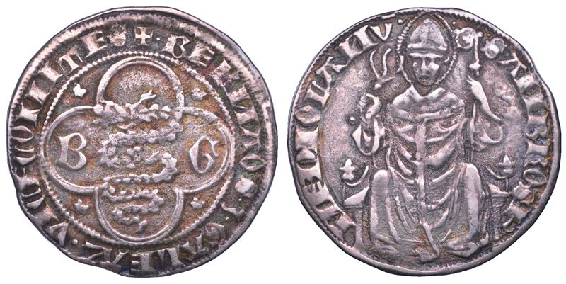 MILANO. BERNABO' E GALEAZZO II VISCONTI, 1354-1378. Grosso.  - Auction Numismatics - Cambi Casa d'Aste