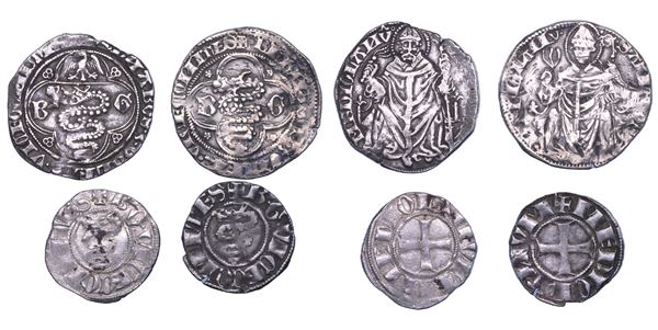 MILANO. Lotto di quattro monete.