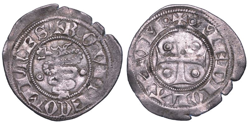 MILANO. BERNABO' E GALEAZZO II VISCONTI, 1354-1378. Sesino.  - Auction Numismatics - Cambi Casa d'Aste