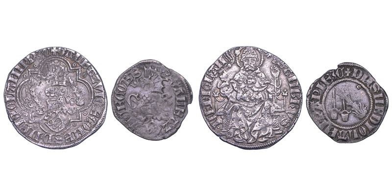 MILANO. Lotto di due monete.  - Asta Numismatica - Cambi Casa d'Aste