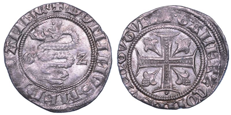 MILANO. GIAN GALEAZZO VISCONTI. Primo periodo: Signore di Milano, 1378-1395. Sesino.  - Auction Numismatics - Cambi Casa d'Aste