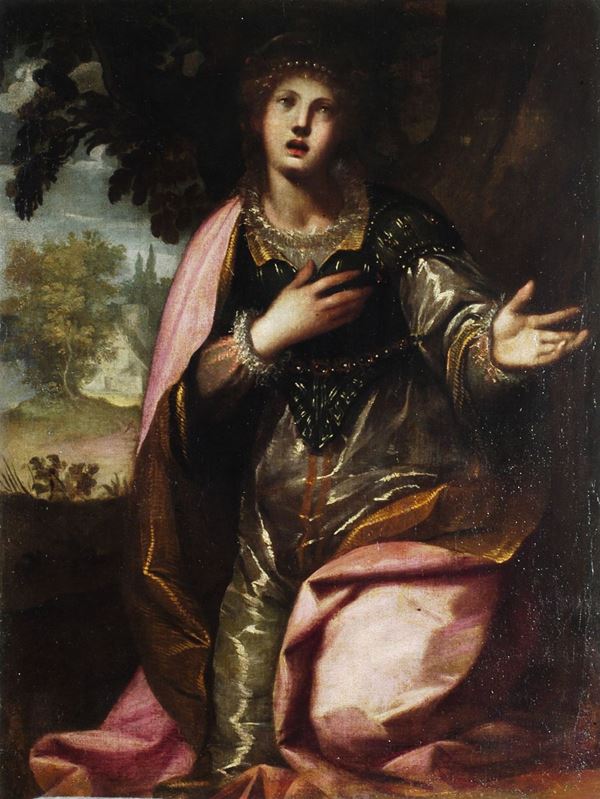 Giovanni Battista Paggi (1554-1627) Sant' Orsola in ginocchio