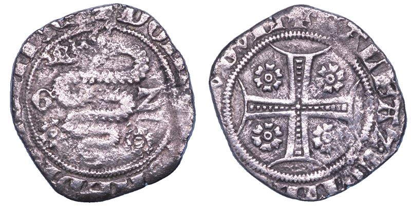 MILANO. GIAN GALEAZZO VISCONTI. Primo periodo: Signore di Milano, 1378-1395. Sesino.  - Asta Numismatica - Cambi Casa d'Aste
