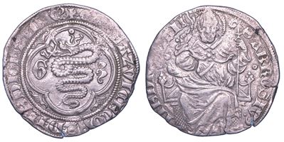 Gian Galeazzo Visconti, Grosso o Pegione, Duca di Milano (1395-1402)