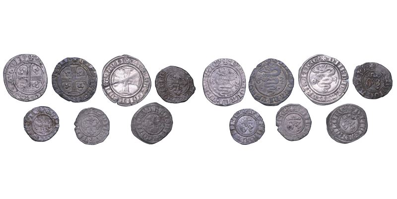 MILANO. Lotto di sette monete.  - Asta Numismatica - Cambi Casa d'Aste