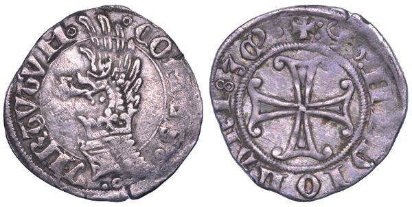 MILANO. GIAN GALEAZZO VISCONTI Secondo periodo, Duca di Milano, 1395-1402. Sesino (o mezzo soldo).