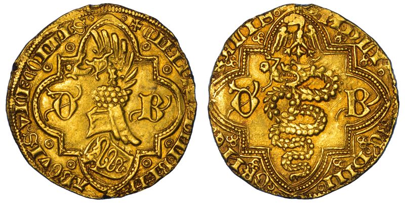 MILANO. BERNABO' VISCONTI, 1354-1385. Fiorino.  - Auction Numismatics - Cambi Casa d'Aste
