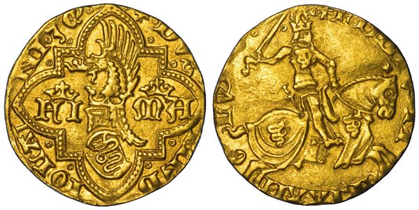 MILANO. FILIPPO MARIA VISCONTI, 1412-1447. Fiorino o ducato.