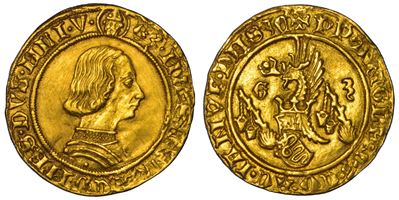 Galeazzo Maria Sforza, Ducato (primo tipo), 1466-1476