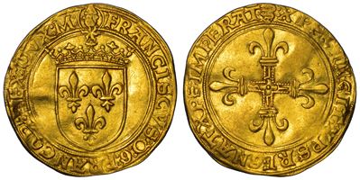 Francesco I d'Angoulême, Scudo d'oro del Sole (1515-1521)