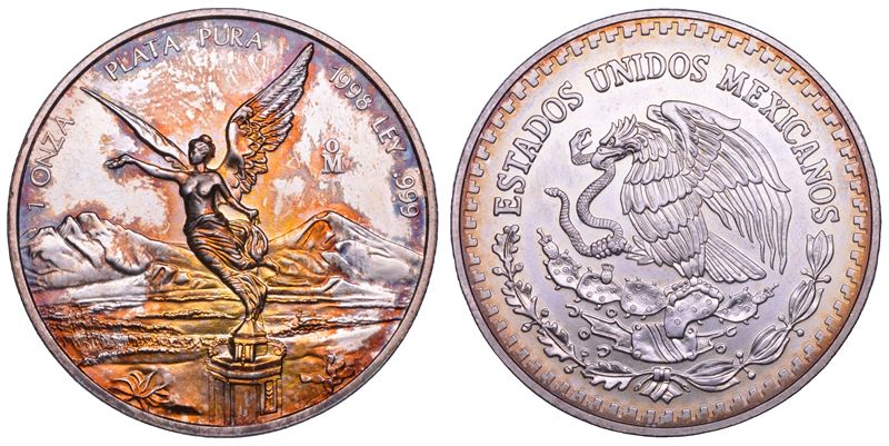 MESSICO. REPUBLICA. Onza 1998.  - Asta Numismatica - Cambi Casa d'Aste