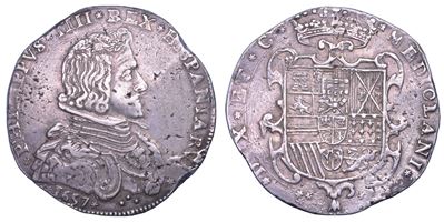 Filippo IV d'Asburgo, Busto corazzato, 1657