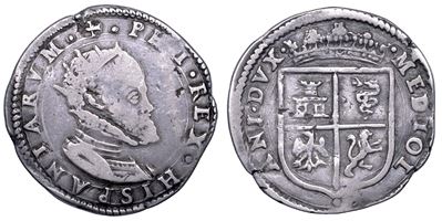 Filippo II d'Asburgo, Quarto di Scudo, 1556-1598
