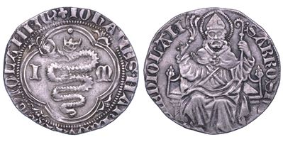 Giovanni Maria Visconti, Grosso o Pegione, 1402-1412